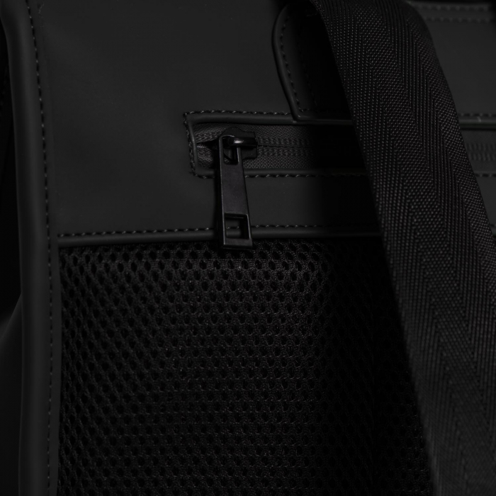 Rucsac unisex impermeabil, pentru laptop de 12 inch, Daniel Ray, seria Fullerton, Negru [5]