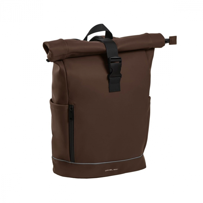 Rucsac unisex impermeabil, pentru laptop de 15.6 inch,  Daniel Ray, seria Highlands M, Maro [1]