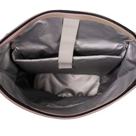 Rucsac unisex impermeabil, pentru laptop de 15.6 inch,  Daniel Ray, seria Highlands M, Roz pudra [2]