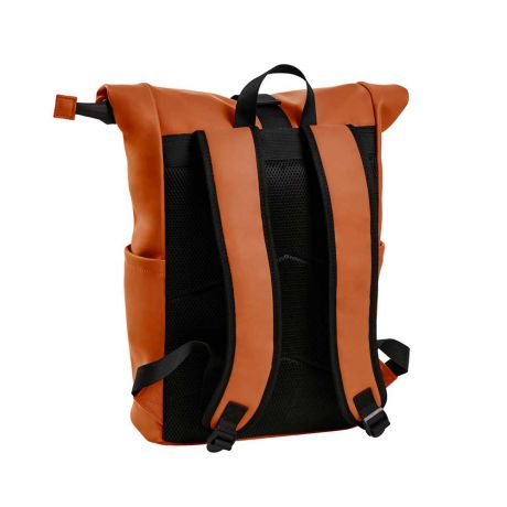 Rucsac unisex impermeabil, pentru laptop de 15.6 inch,  Daniel Ray, seria Highlands M, Portocaliu [5]