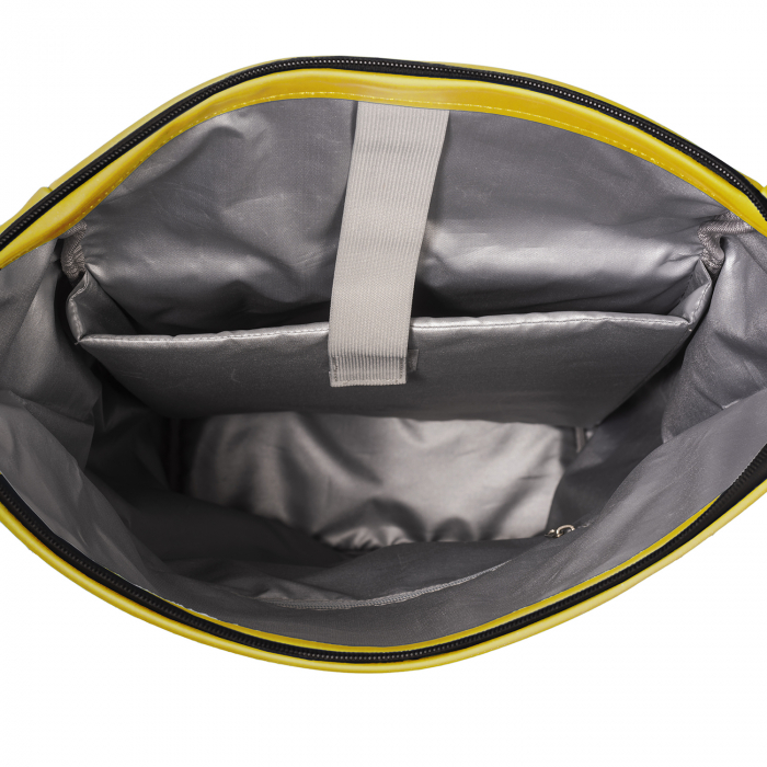Rucsac unisex impermeabil, pentru laptop de 15.6 inch,  Daniel Ray, seria Highlands M, Galben [4]