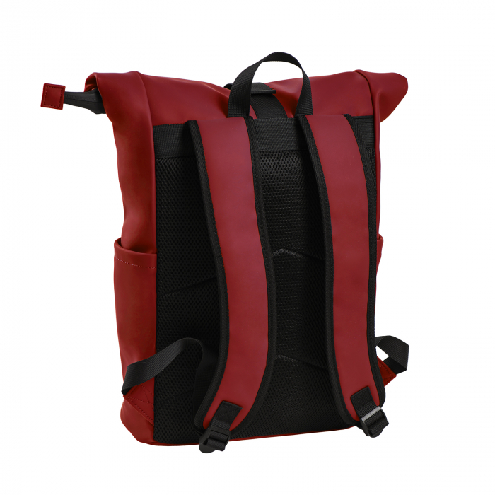 Rucsac unisex impermeabil, pentru laptop de 15.6 inch,  Daniel Ray, seria Highlands M, Rosu [2]