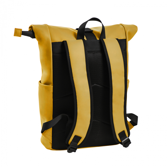 Rucsac unisex impermeabil, pentru laptop de 15.6 inch,  Daniel Ray, seria Highlands M, Galben [2]