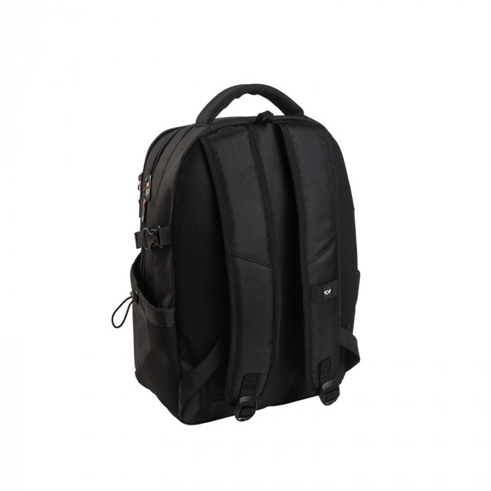 Rucsac universal, laptop 14 inch, Daniel Ray, seria Flager, Negru [2]