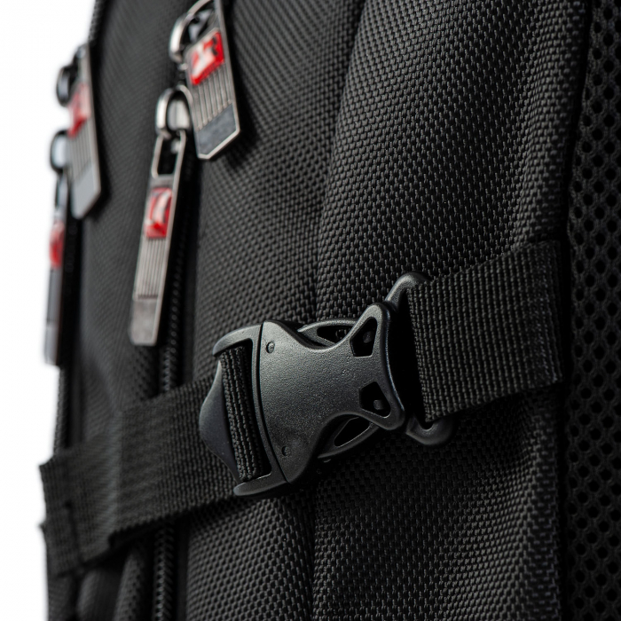Rucsac universal, laptop 14 inch, Daniel Ray, seria Flager, Negru [3]