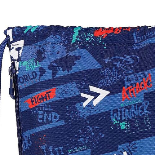 Sac sport pentru copii, Gabol, material textil, model Attack, Bleumarin [4]