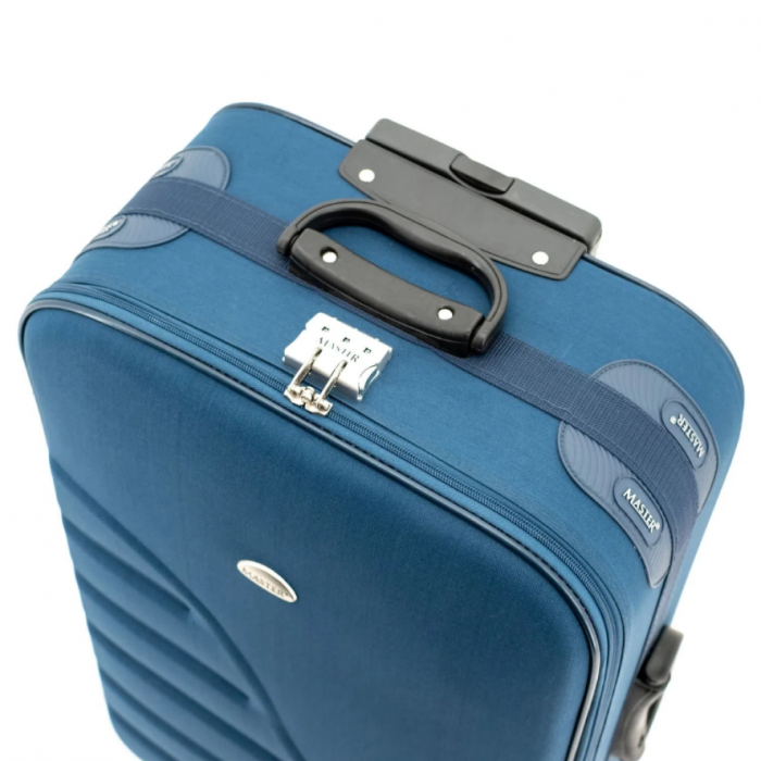 Troler mediu ALPHA 66 cm, Albastru [3]
