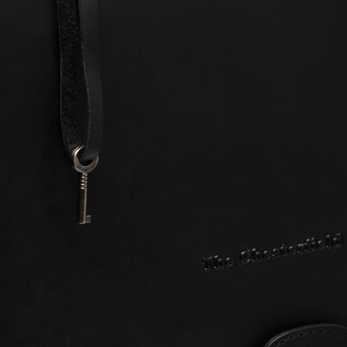 Servieta pentru acte si laptop 15 inch, The Chesterfield Brand, Glenwood, piele naturala, Negru [4]