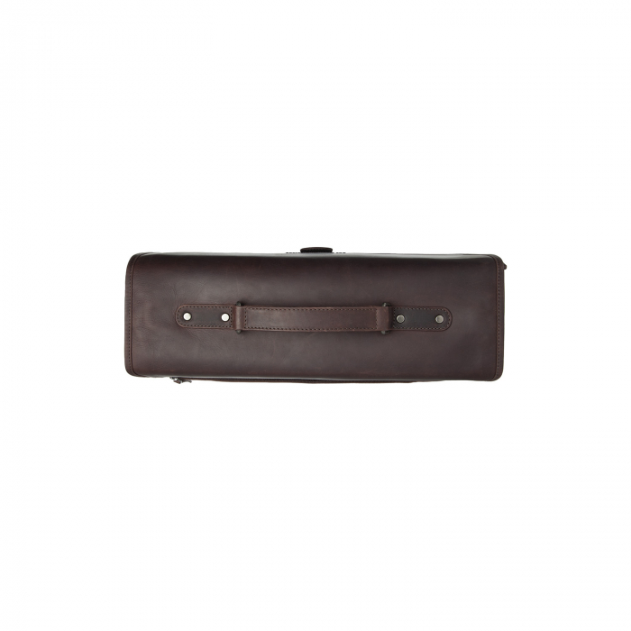 Servieta pentru acte si laptop 15 inch, The Chesterfield Brand, Glenwood, piele naturala, Maro inchis [3]
