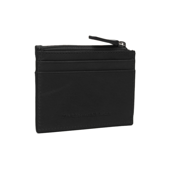 Set Cadou de Lux The Chesterfield Brand – Portofel dama, Husa Pasaport, Port Card și Husa Ochelari, Piele Naturala - Negru [17]