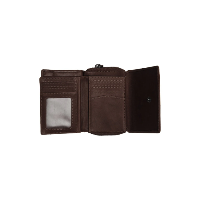 Set Cadou de Lux The Chesterfield Brand – Portofel dama, Husa Pasaport, Port Card și Husa Ochelari, Piele Naturala - Maro Inchis [7]