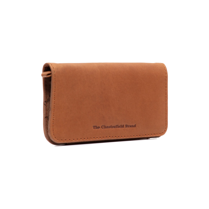 Set Cadou de Lux The Chesterfield Brand – Portofel dama, Husa Pasaport, Port Card și Husa Ochelari, Piele Naturala - Maro Coniac [12]