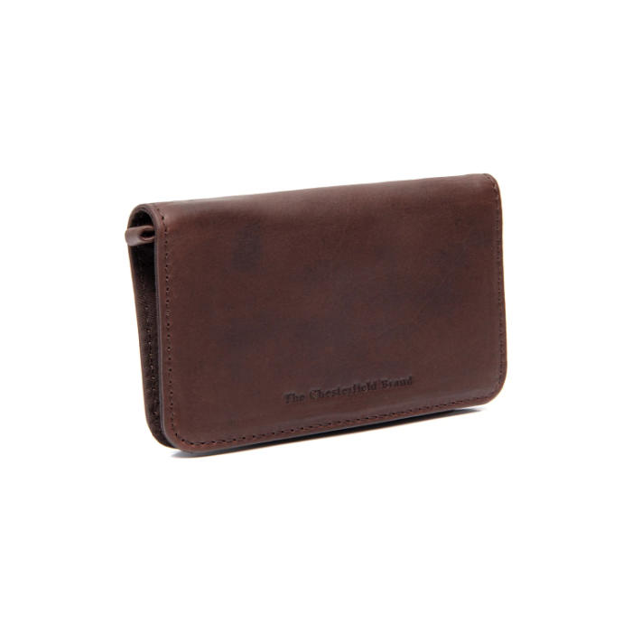 Set Cadou de Lux The Chesterfield Brand – Portofel dama, Husa Pasaport, Port Card și Husa Ochelari, Piele Naturala - Maro Inchis [9]