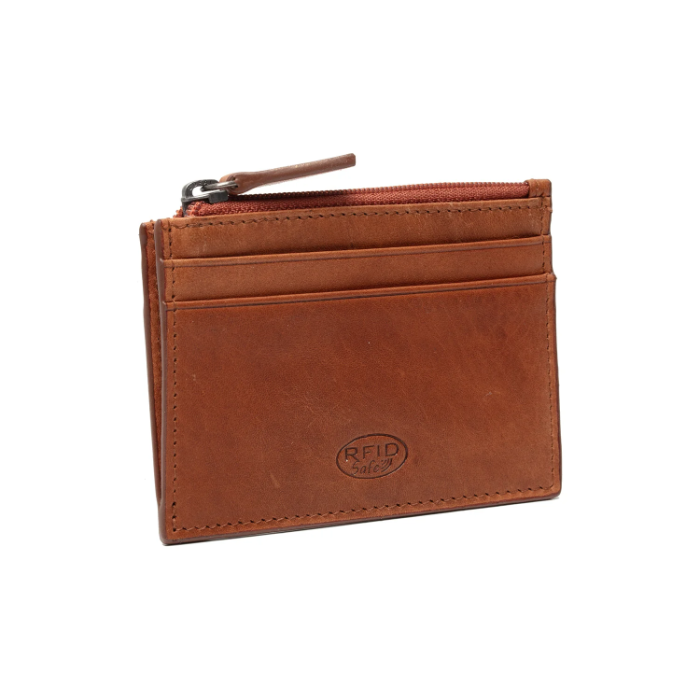 Set Cadou de Lux The Chesterfield Brand – Portofel dama, Husa Pasaport, Port Card și Husa Ochelari, Piele Naturala - Maro Coniac [18]