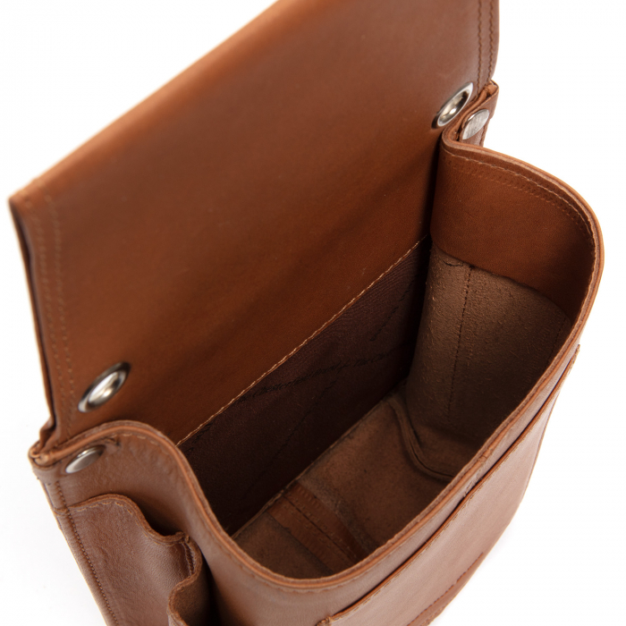 Borseta pentru ospatar, piele naturala, The Chesterfield Brand, Taiwan, Maro coniac [6]