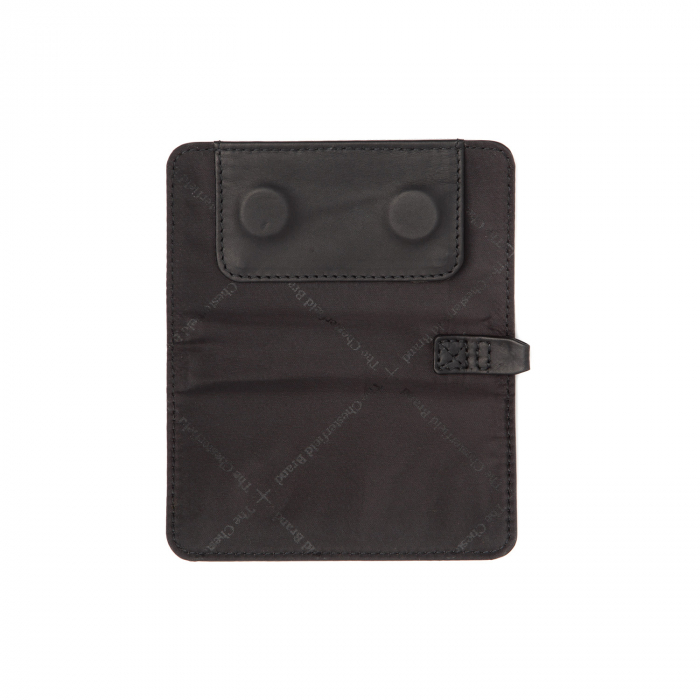 Toc pentru ochelari, The Chesterfield Brand, piele naturala, Maplewood, Negru [4]