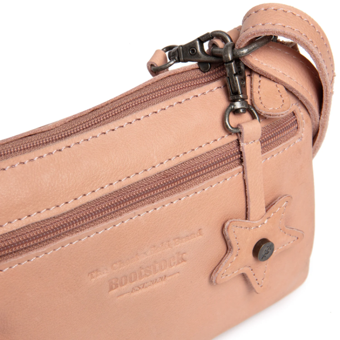 Geanta mica de dama de umar The Chesterfield Brand, Tovelove piele naturala, Roz pudra [4]