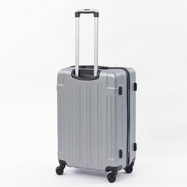 Troler mare Altima 72 cm, Lamonza, ABS, Gri deschis [6]