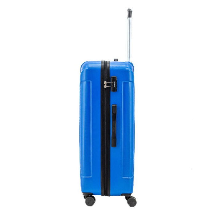 Troler mare CAPRI 78 cm, ABS super usor, Albastru imperial [2]