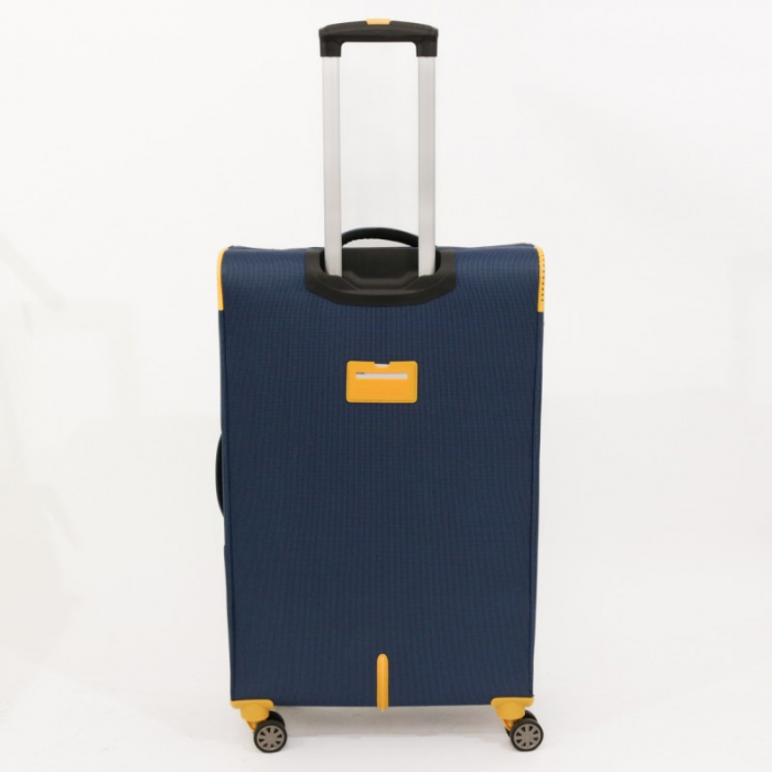 Troler mare, Cruise 78 cm, material textil impermeabil, Bleumarin [7]