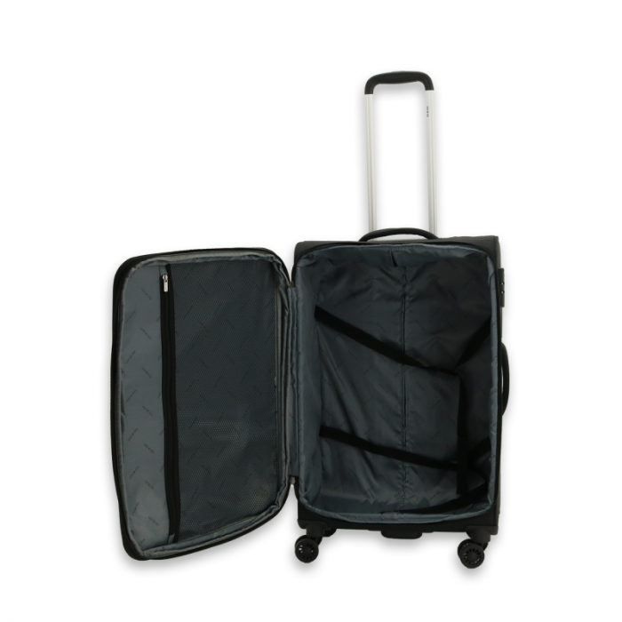 Troler mare Kai 79 cm, expandabil 30%, Negru [6]