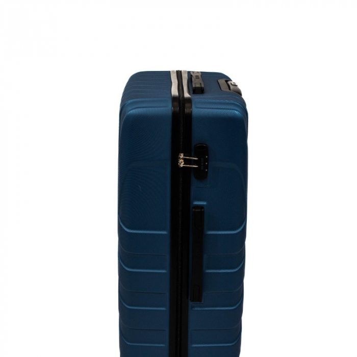 Troler mare Malibu 75 cm, Lamonza, ABS, Albastru inchis [8]