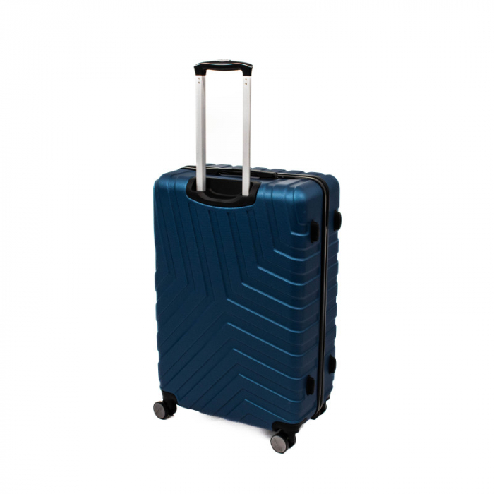 Troler mare Malibu 75 cm, Lamonza, ABS, Albastru inchis [10]