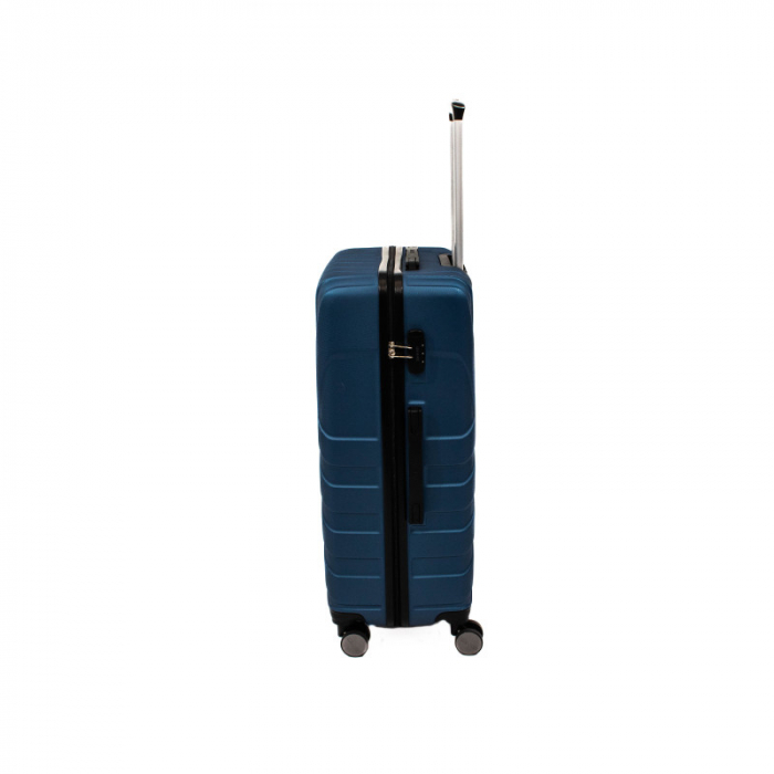 Troler mare Malibu 75 cm, Lamonza, ABS, Albastru inchis [6]
