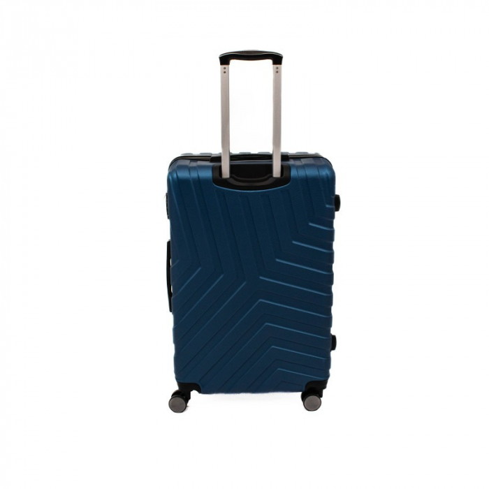 Troler mare Malibu 75 cm, Lamonza, ABS, Albastru inchis [9]