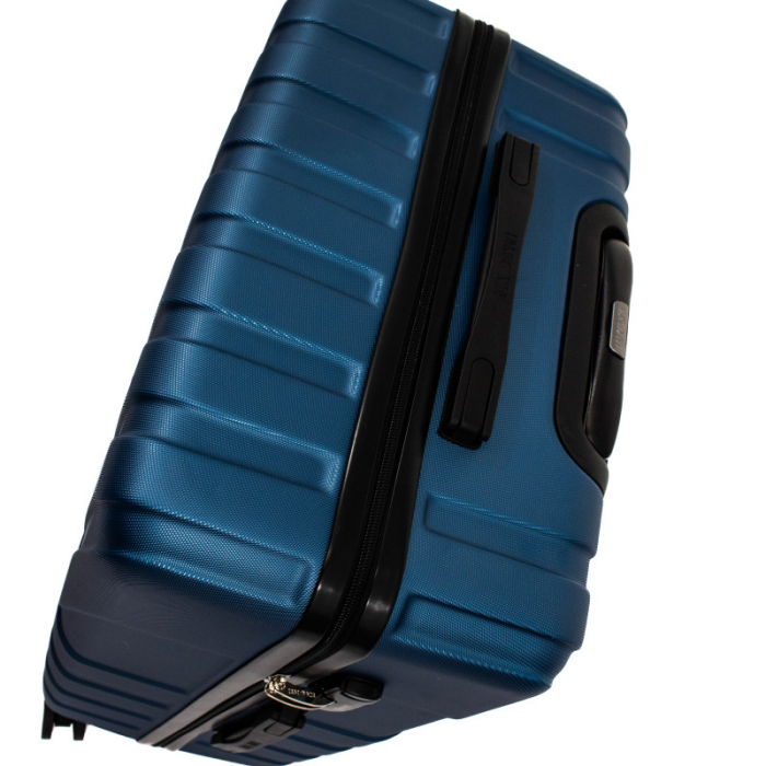 Troler mare Malibu 75 cm, Lamonza, ABS, Albastru inchis [7]