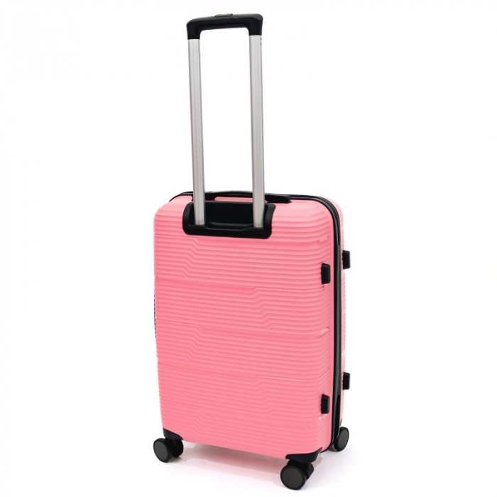 Troler mare Reno 74 cm, Lamonza, material PP, Roz [7]