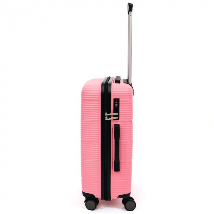 Troler mare Reno 74 cm, Lamonza, material PP, Roz [8]