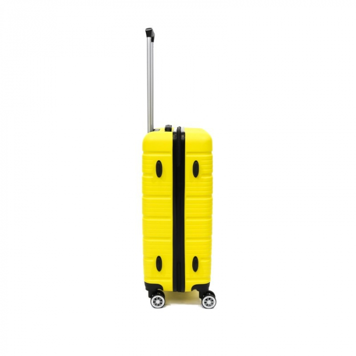 Troler mediu Altima 65 cm, Lamonza, ABS, Galben [8]