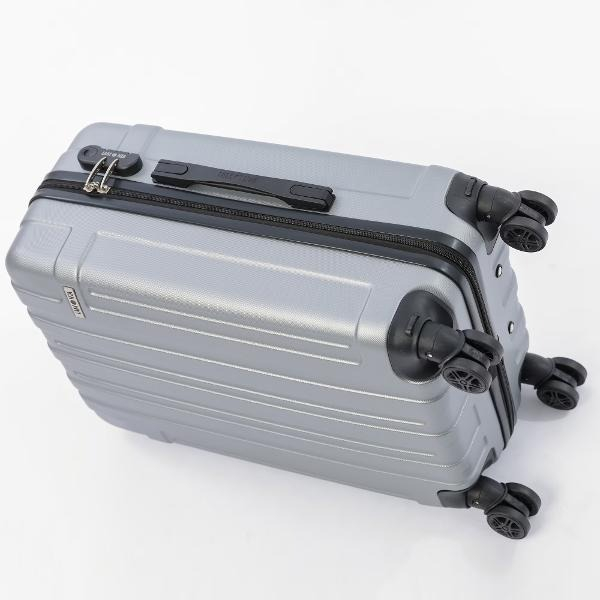 Troler mediu Altima 62 cm, Lamonza, ABS, Gri deschis [4]