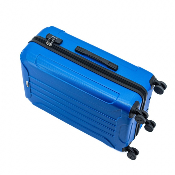 Troler mediu CAPRI 68 cm, ABS super usor, Albastru imperial [6]