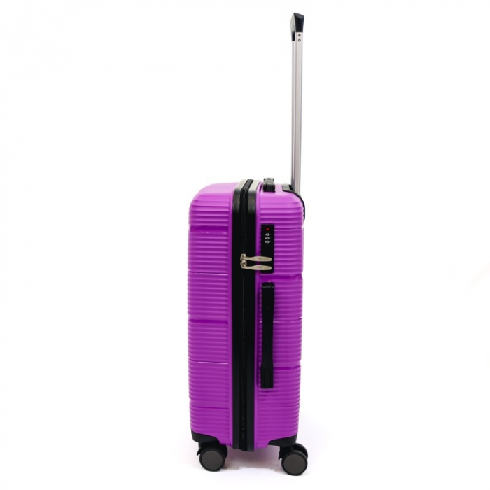 Troler mediu Reno 64 cm, Lamonza, material PP, Mov [7]