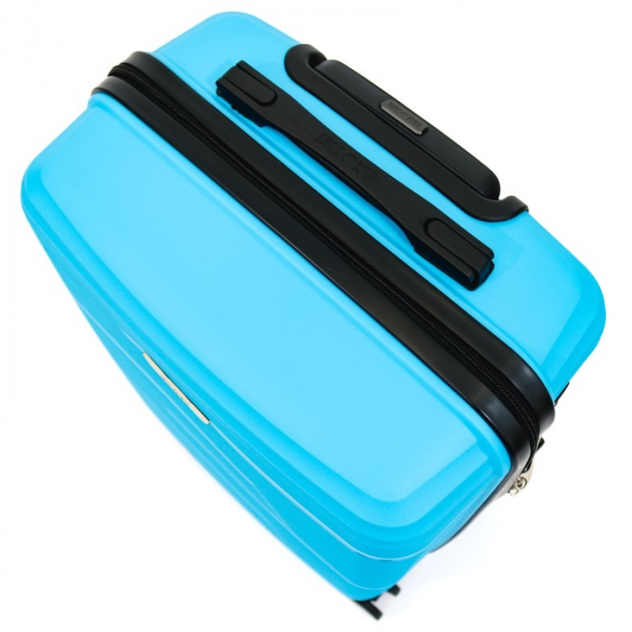 Troler mediu Reno 63 cm, Lamonza, material PP, Turcoaz [4]