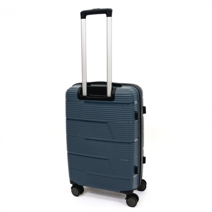 Troler mediu Reno 64 cm, Lamonza, material PP, Gri [10]