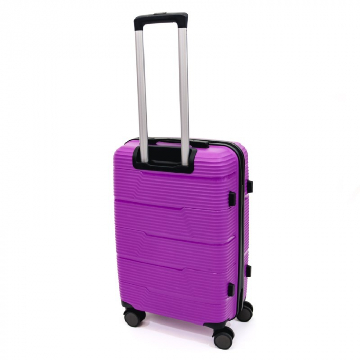 Troler mediu Reno 64 cm, Lamonza, material PP, Mov [10]