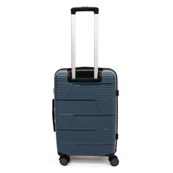 Troler mediu Reno 64 cm, Lamonza, material PP, Gri [9]