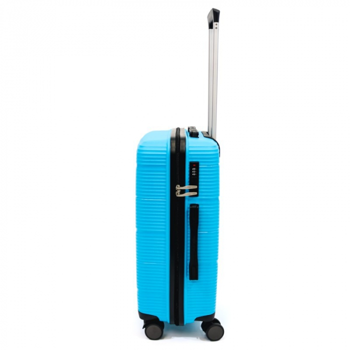 Troler mediu Reno 63 cm, Lamonza, material PP, Turcoaz [6]