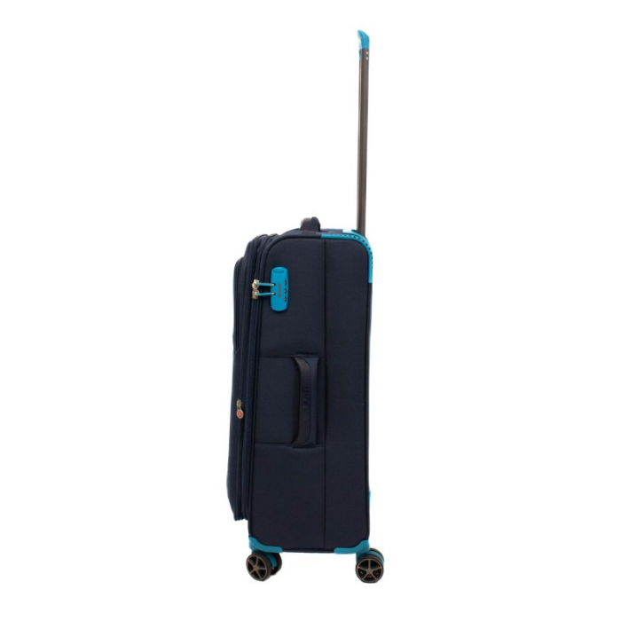 Troler mediu  ULTRALIGHT 69 cm, Albastru inchis cu turcoaz, expandabil 30% [5]