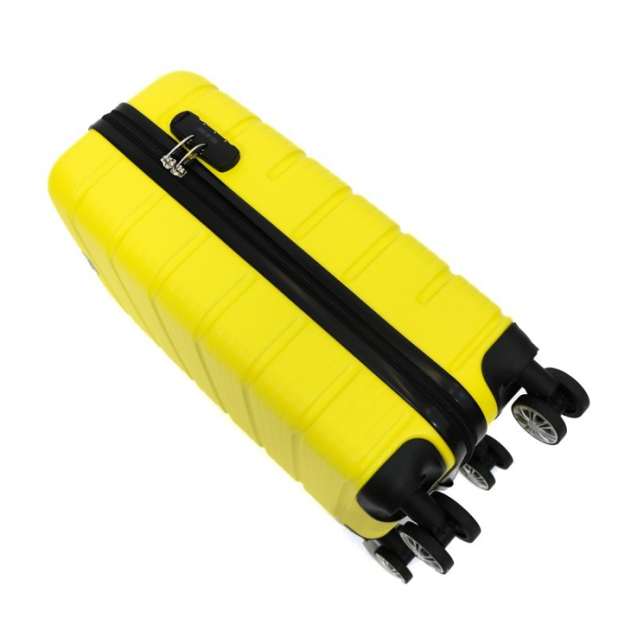 Troler mic Altima 55 cm, Lamonza, ABS, Gri inchis [17]