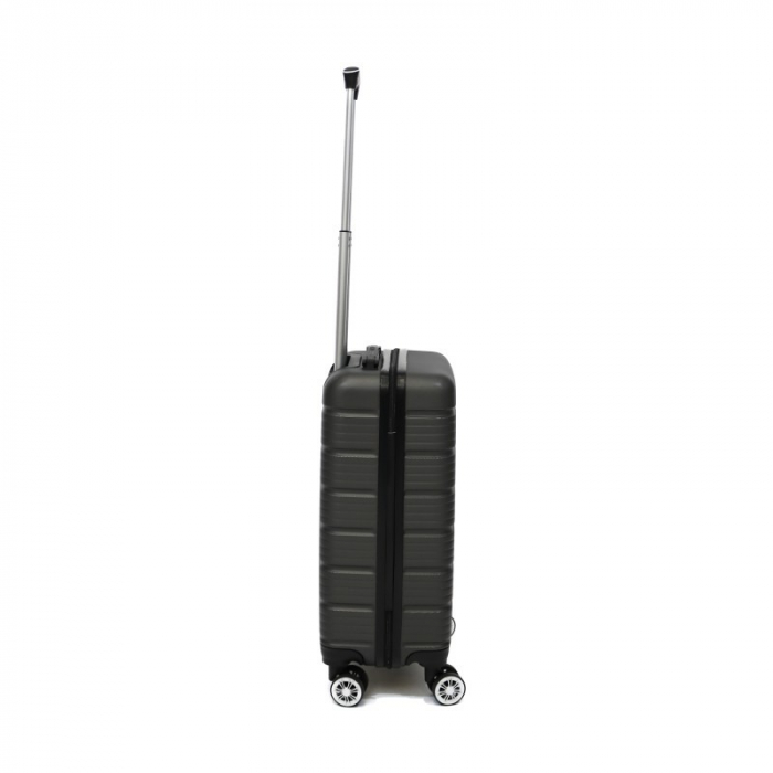 Troler mic Altima 55 cm, Lamonza, ABS, Gri inchis [7]