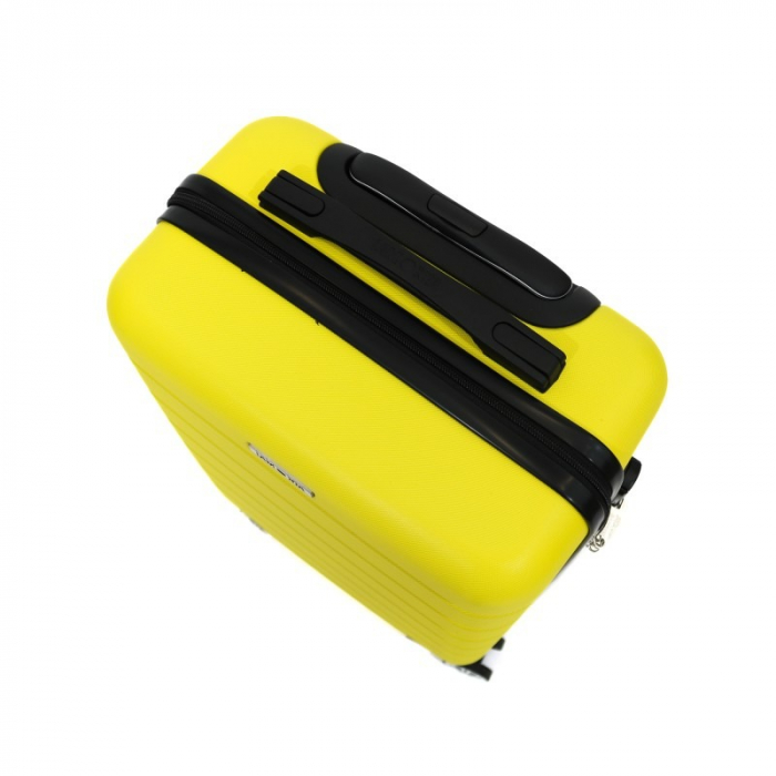 Troler mic Altima 55 cm, Lamonza, ABS, Gri inchis [16]