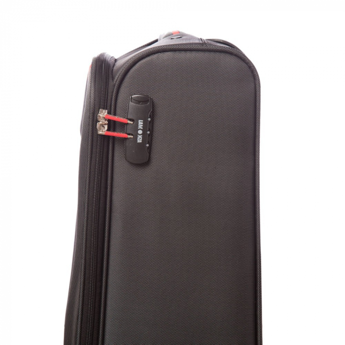Troler mic ESSEN  gri cu rosu 55 cm [3]