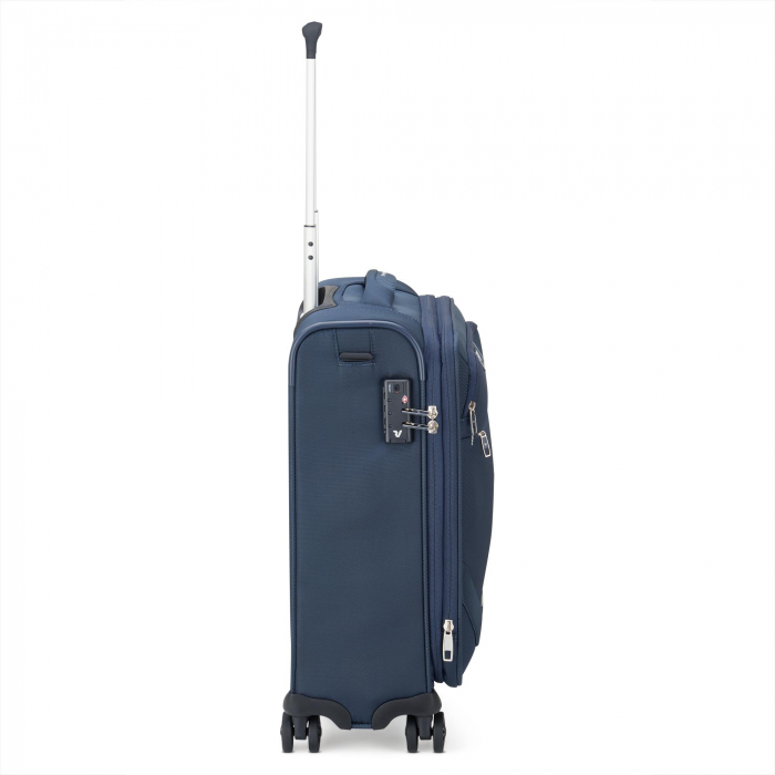 Troler mic Joy 55 cm, Roncato, poliester, extensibil 30% , Albastru [2]