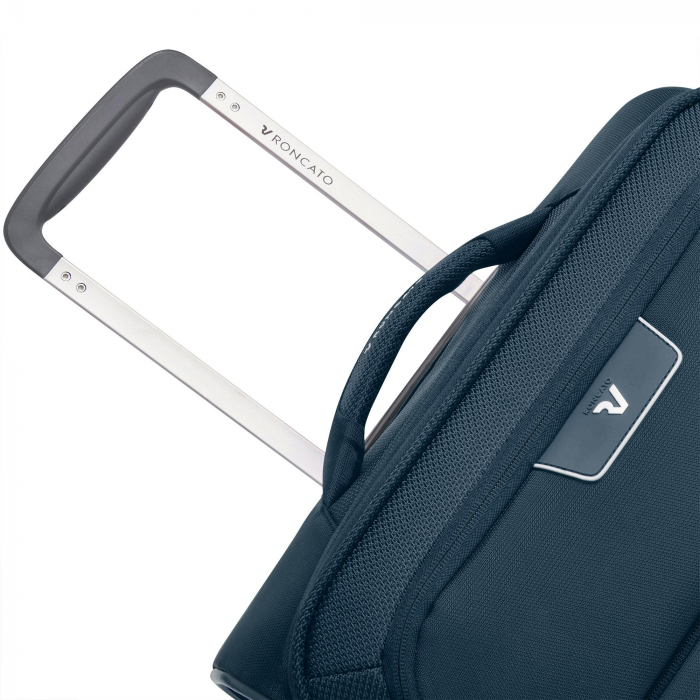 Troler mic Joy 55 cm, Roncato, poliester, extensibil 30% , Albastru [7]