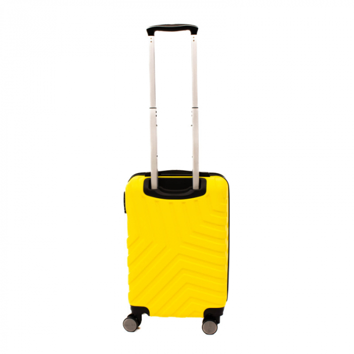 Troler mic Malibu 55 cm, Lamonza, ABS, Galben [4]