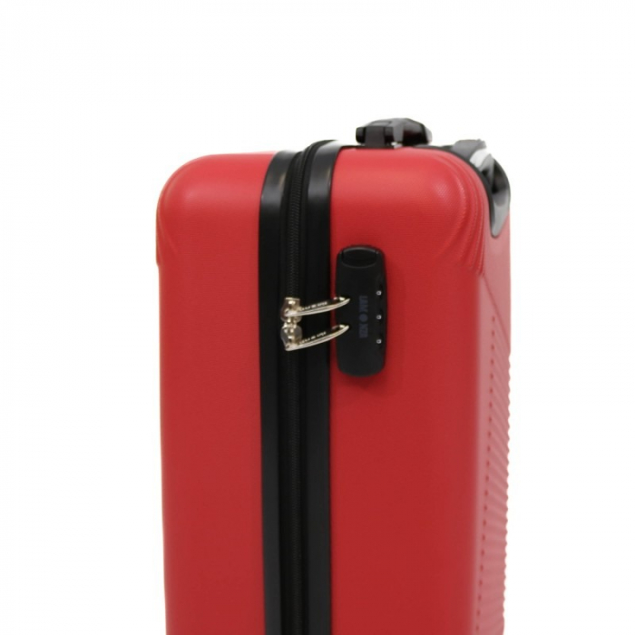 Troler mic Melody 55 cm, Lamonza, ABS, Rosu [5]